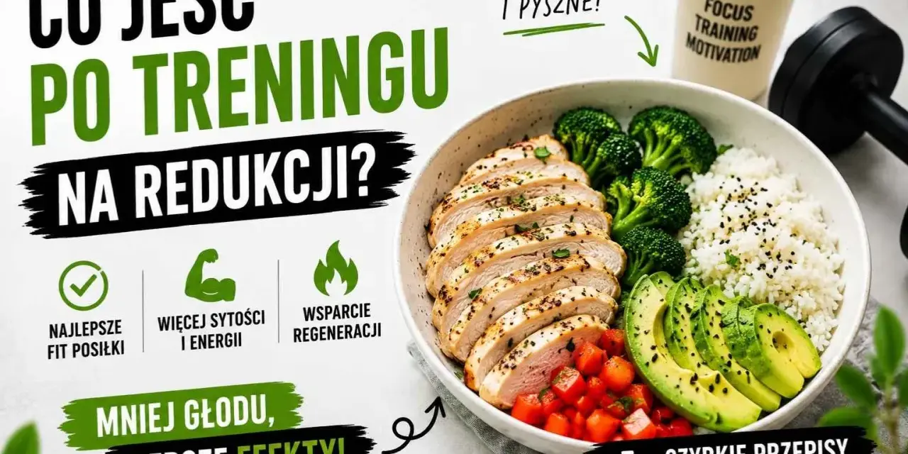 Co jeść po treningu na redukcji? Sycące, proste i pyszne posiłki: kurczak, ryż, brokuły, awokado. Mniej głodu, lepsze efekty!