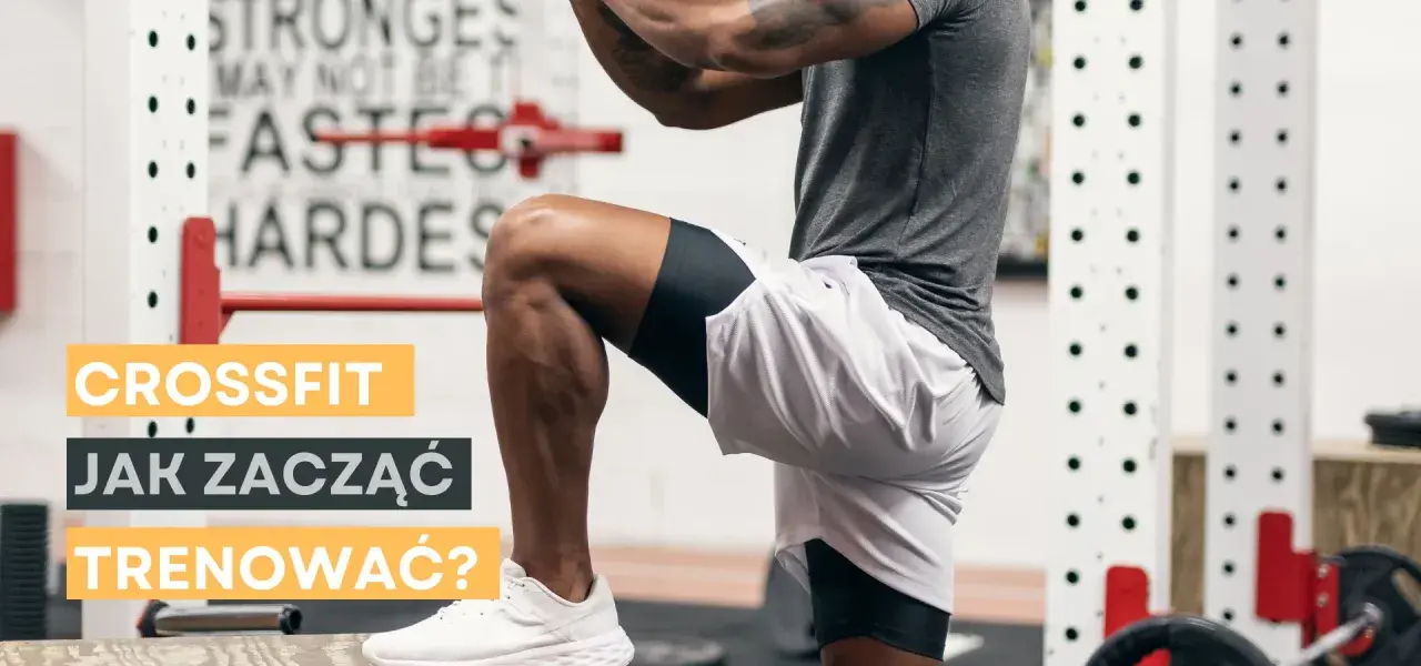 Mężczyzna wykonuje ćwiczenie w stylu crossfit. Dowiedz się, czym jest crossfit i jak zacząć trenować.